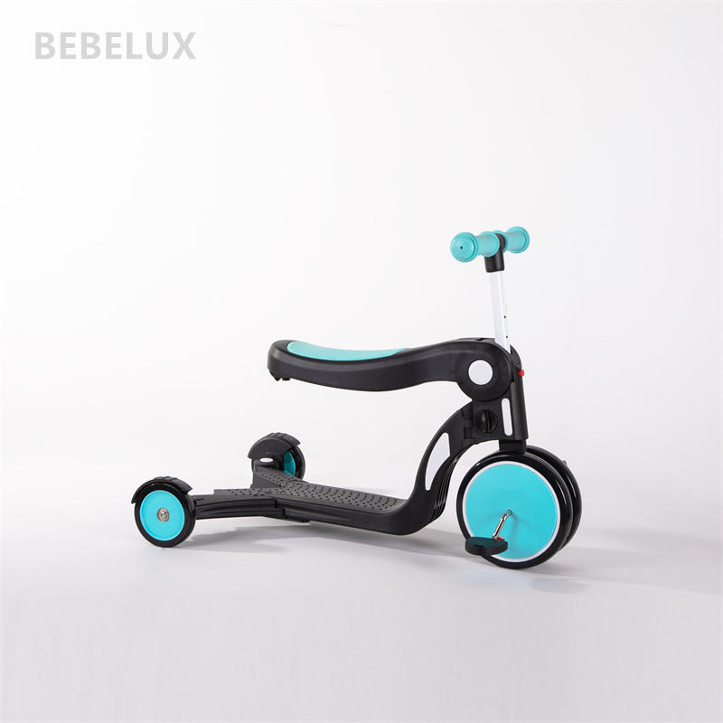 BEBELUX Factory Wholesale Good Quality Price Kids Kick Scooters Multifunctional 5 in 1 Toys Bike Kids' Scooter for boy and girl