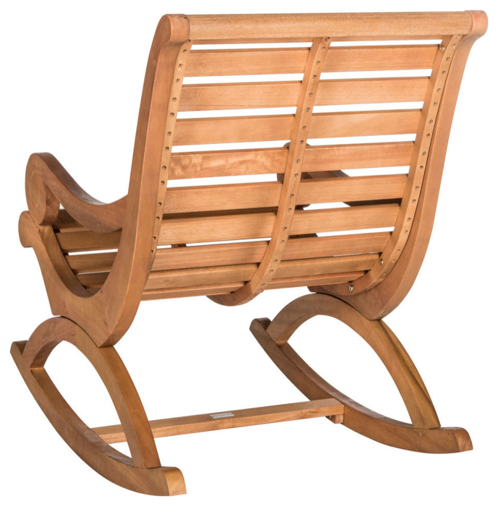 Nolan Rocking Chair Natural   Transitional   Rocking Chairs   by AED Luxury Home Decor  Houzz