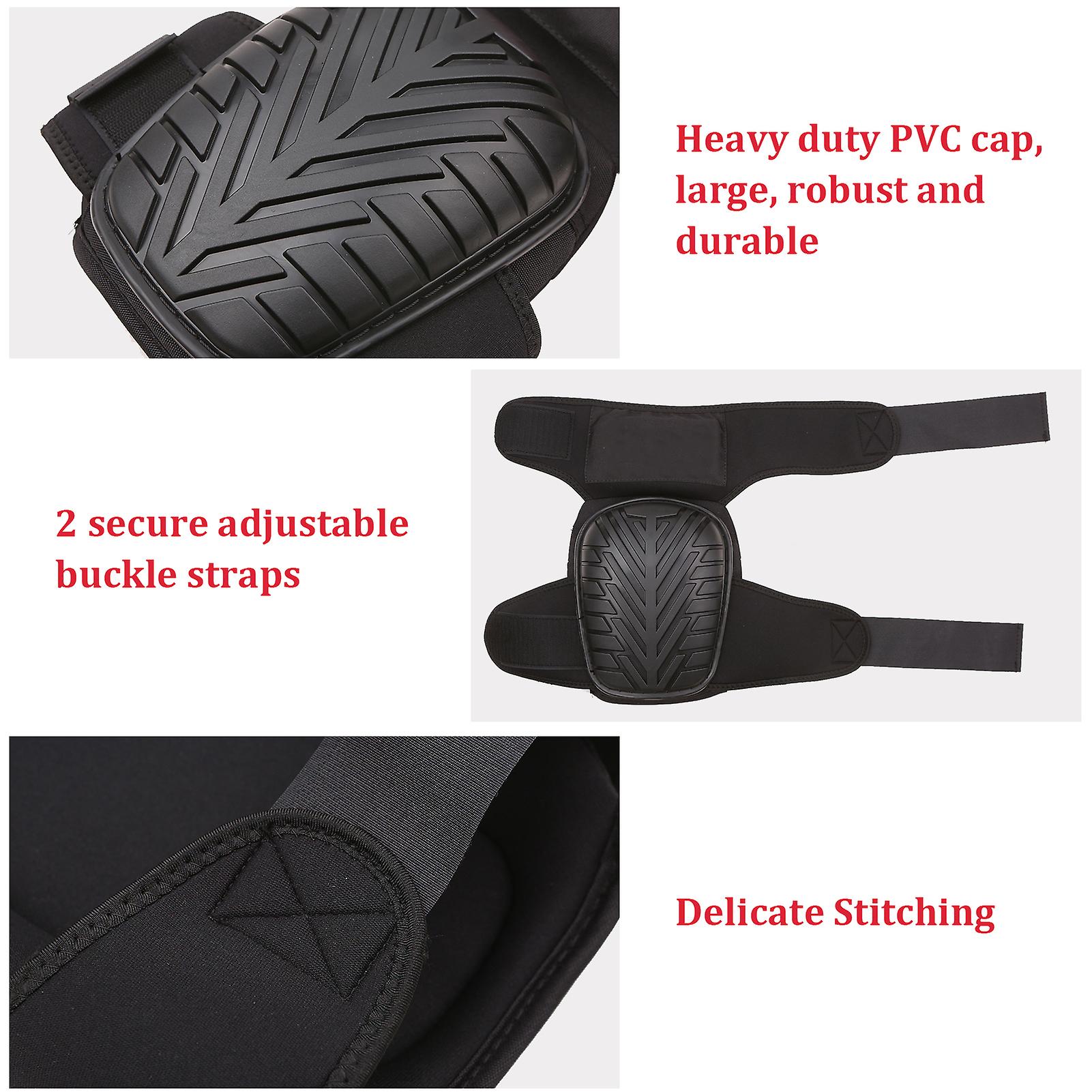 Meterk Knee Support Protective Pads Knee Sleeve Knee Support Band Knee Brace Knee Pads With Heavy-duty Pvc Cap No.315277