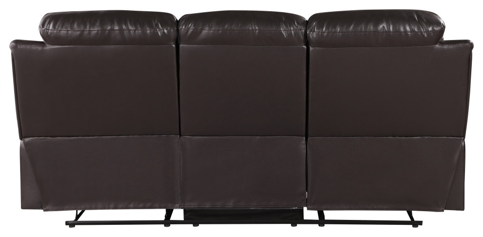 Anders Leather Air Match Recliner Collection  Sofa   Transitional   Sofas   by Luxuriant Furniture  Houzz