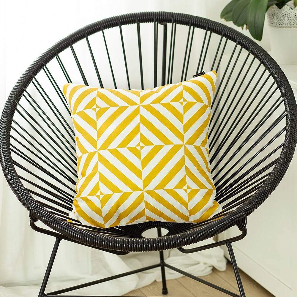 Mike Co. Geometric Throw Pillow Cover (Set of 2)