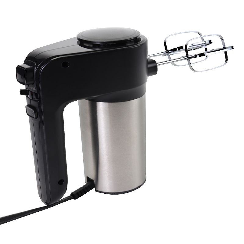 Total Chef 6-Speed Turbo Boost Electric Hand Mixer and Accessories Set