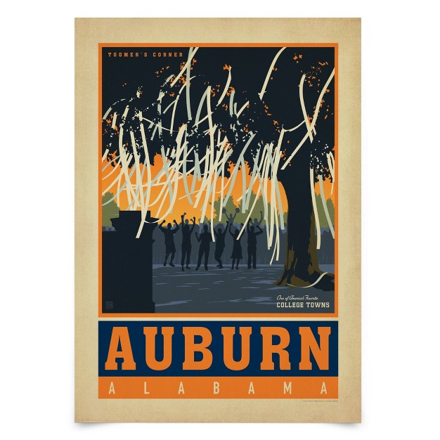 Americanflat Vintage Asa Auburn By Anderson Design Group Poster Art Print