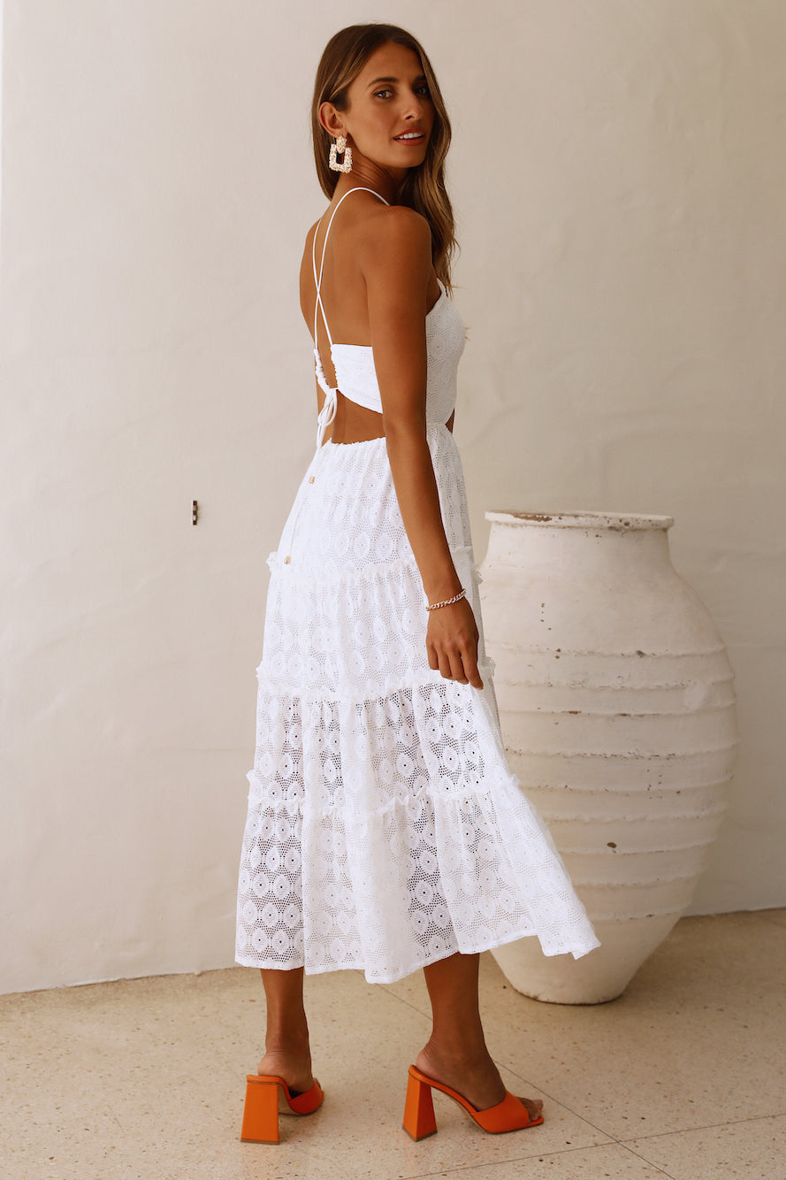 Been Good Maxi Dress White