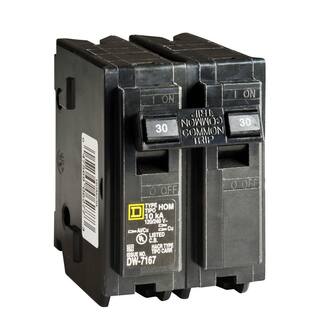 Square D Homeline 30 Amp 2-Pole Circuit Breaker (3-Pack) HOM230CP3