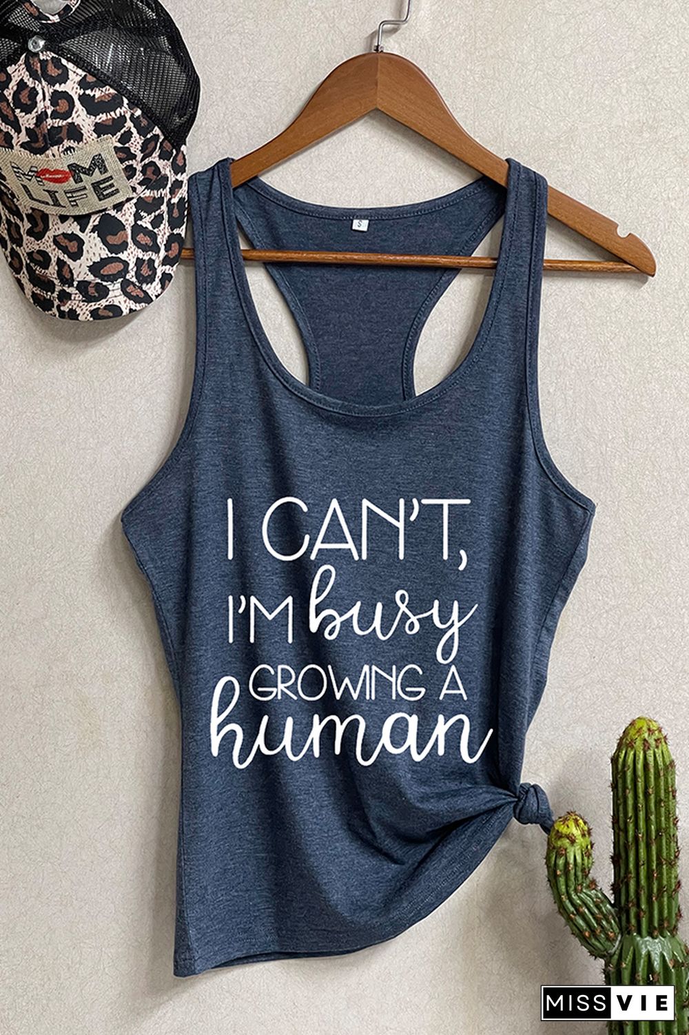 I Can't Busy Growing A Human Shirt | Funny Pregnancy, Cute Maternity Sleeveless Tank Top Wholesale