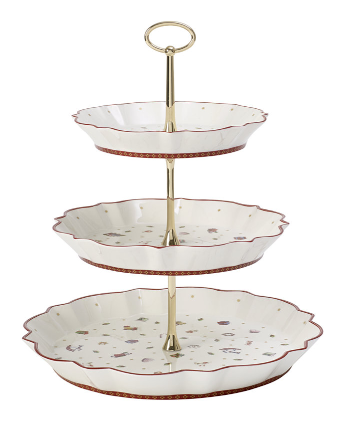 Villeroy and Boch Winter Bakery 3 Tier Server