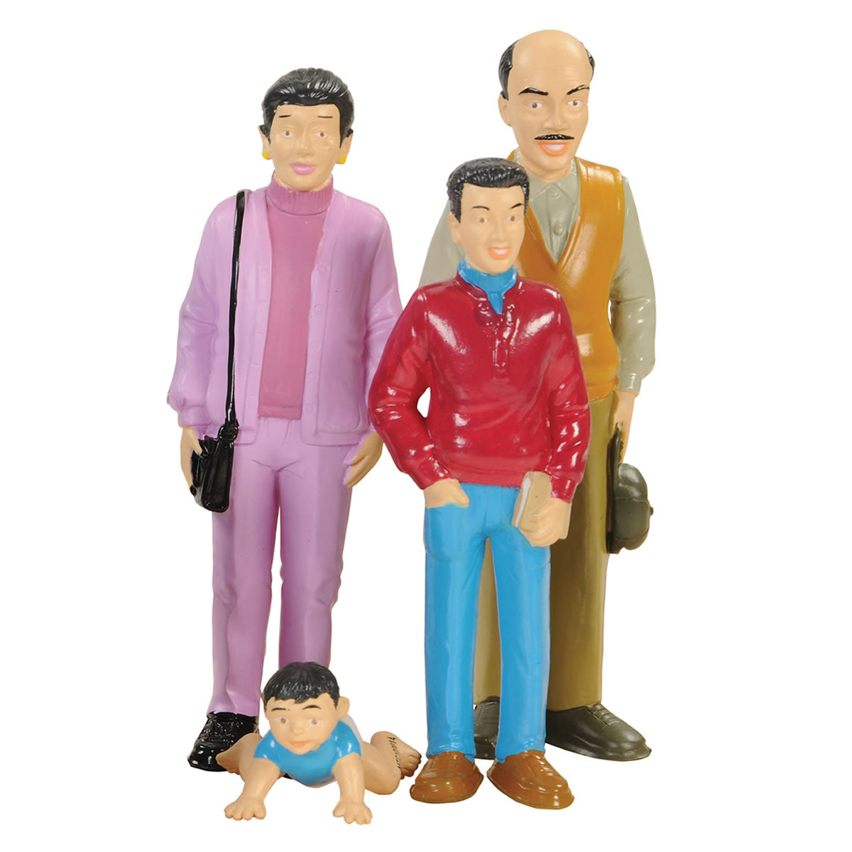Latino Doll Family 8Pc