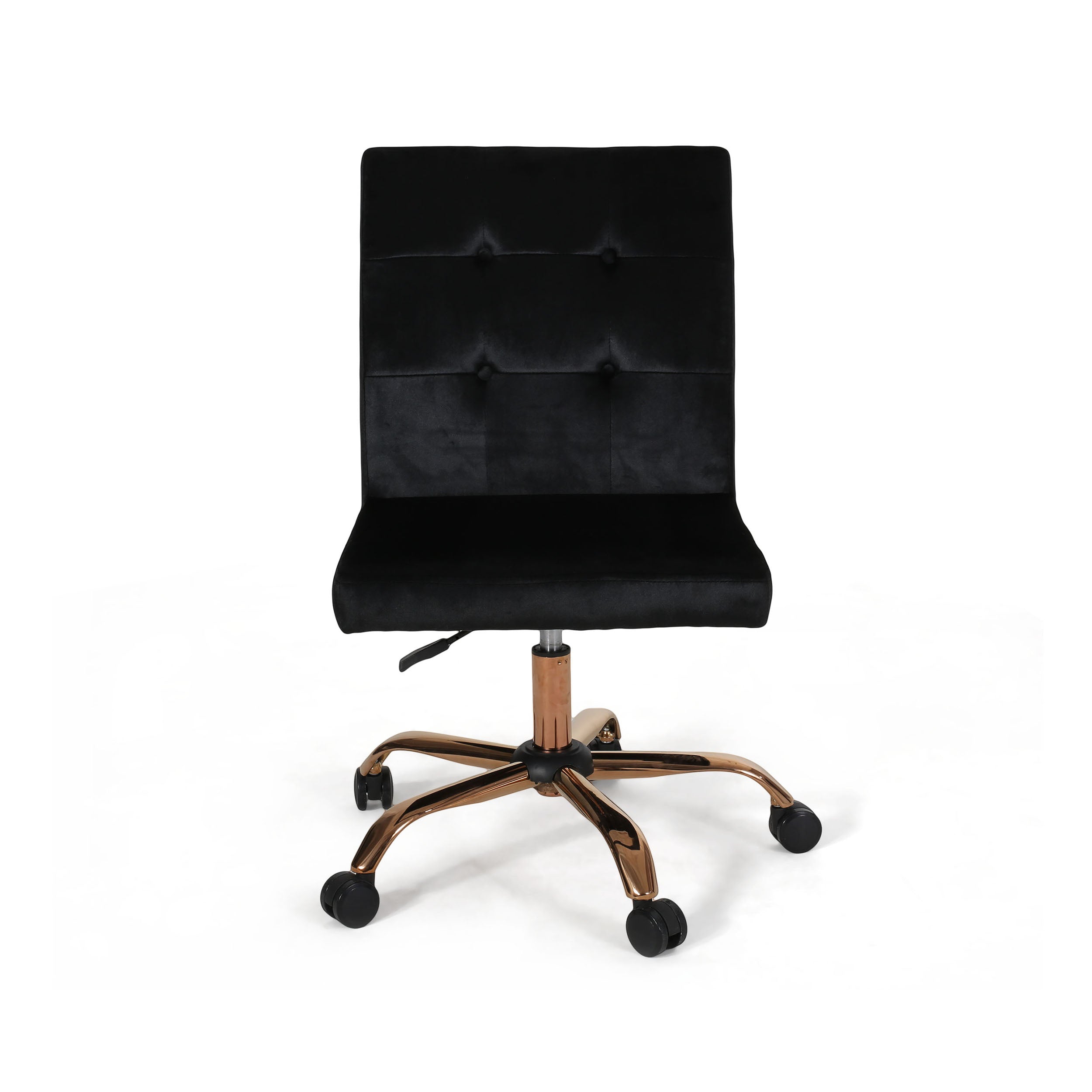 Theodore Glam Tufted Home Office Chair with Swivel Base