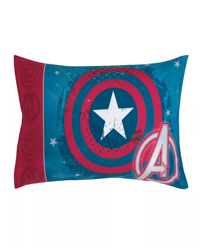 Disney Marvel Captain America 4 Piece Toddler Comforter Set