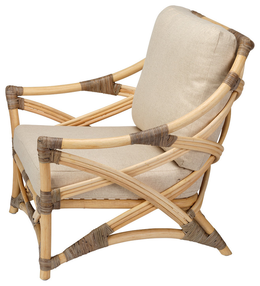 Lennox Lounge Chair   Tropical   Armchairs And Accent Chairs   by Virgil Stanis Design  Houzz