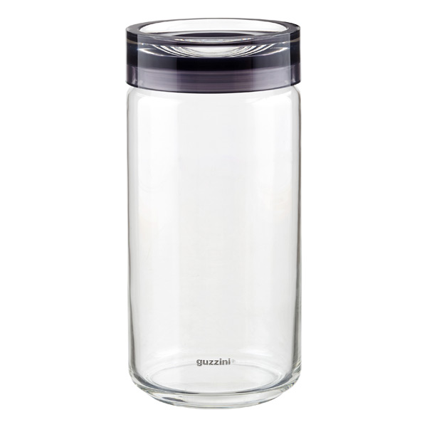 Grigio Glass Canisters by Guzzini