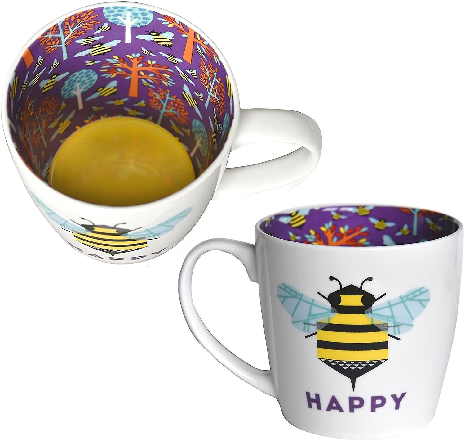 WPL Bee Happy Mug With Gift Box