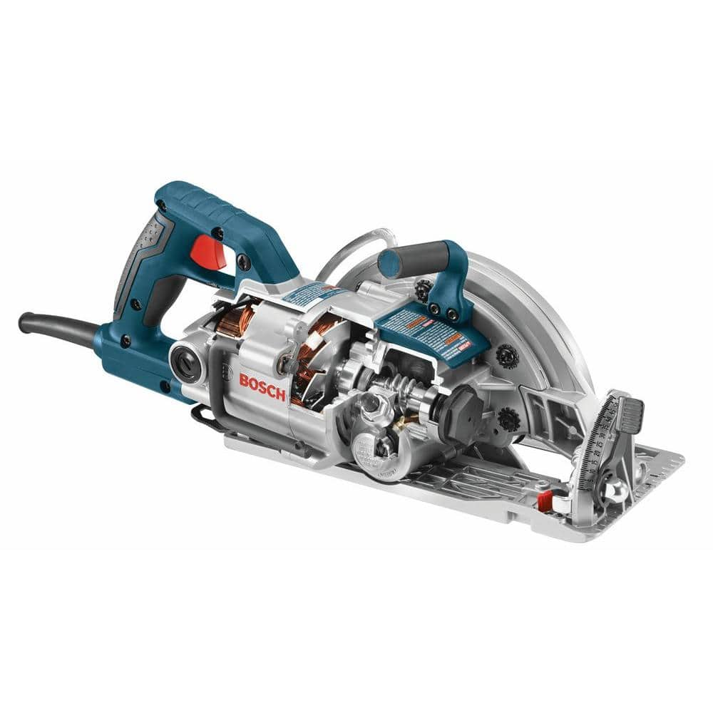 Bosch 15 Amp 7-1/4 in. Corded Magnesium Worm Drive Circular Saw with Carbide Blade CSW41