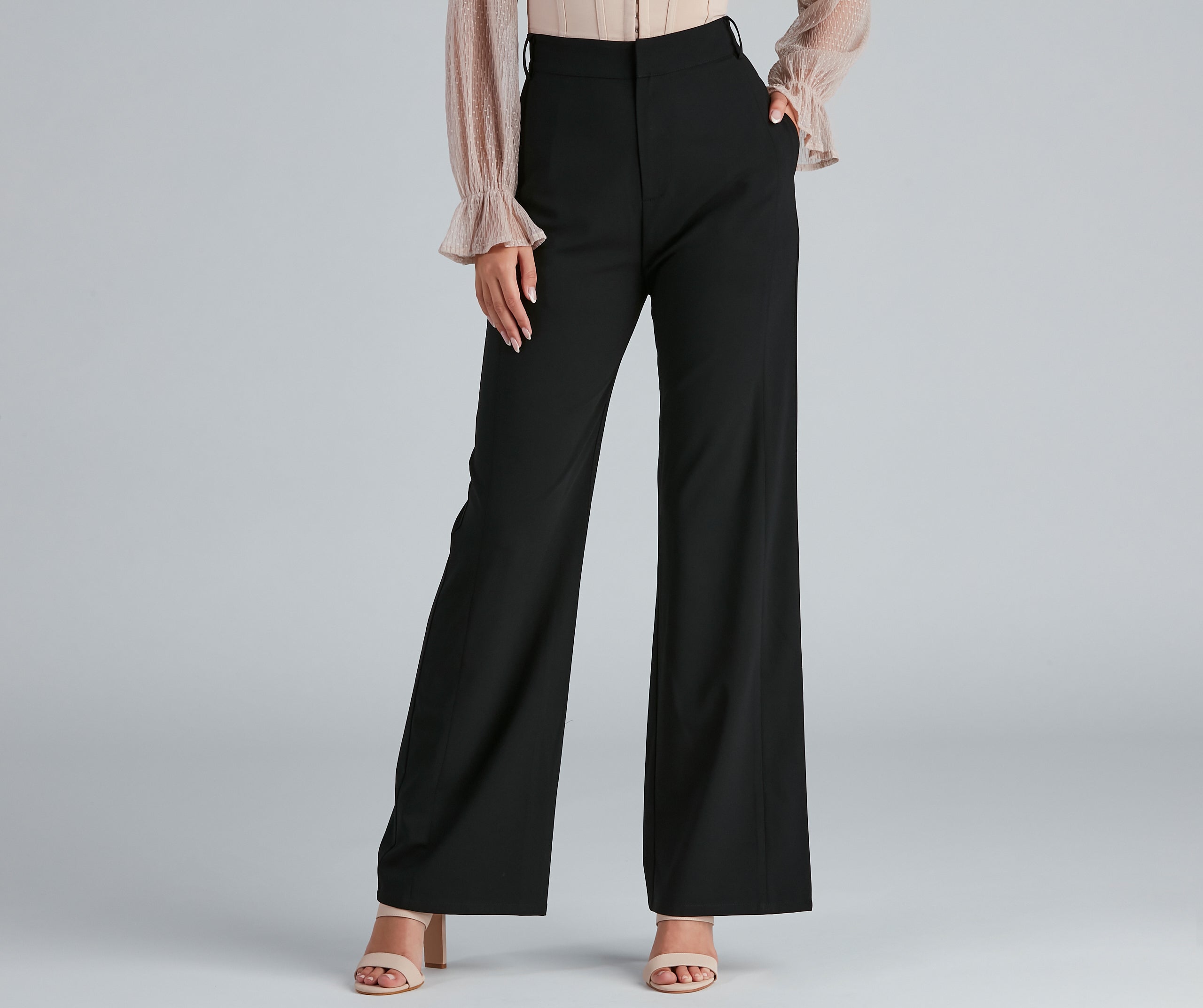 Bring The Flare High Waist Pants