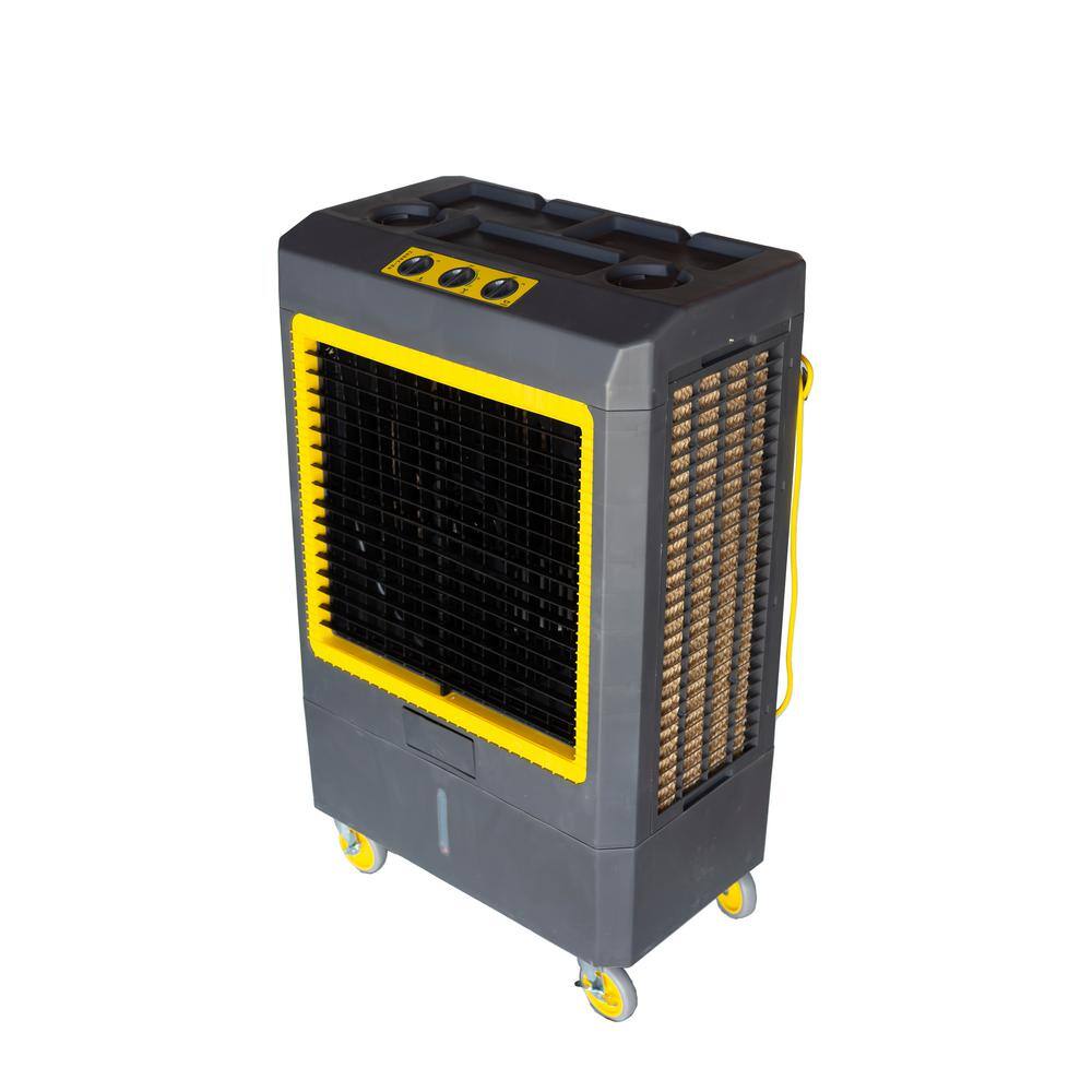 Hessaire Hi-Viz Series 5300 CFM 3-Speed Portable Evaporative Cooler (Swamp Cooler) for 1600 sq. ft. M250-2