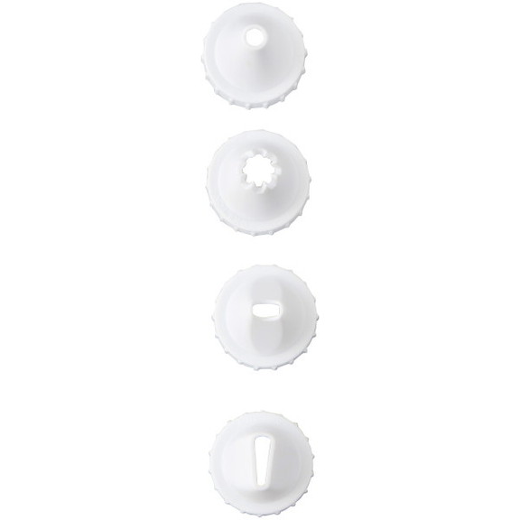 Wilton 418 621 Plastic Decorating Tips  4 Piece