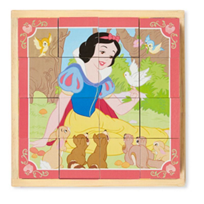 Disney Princess 16-pc. Wooden Cube Puzzle