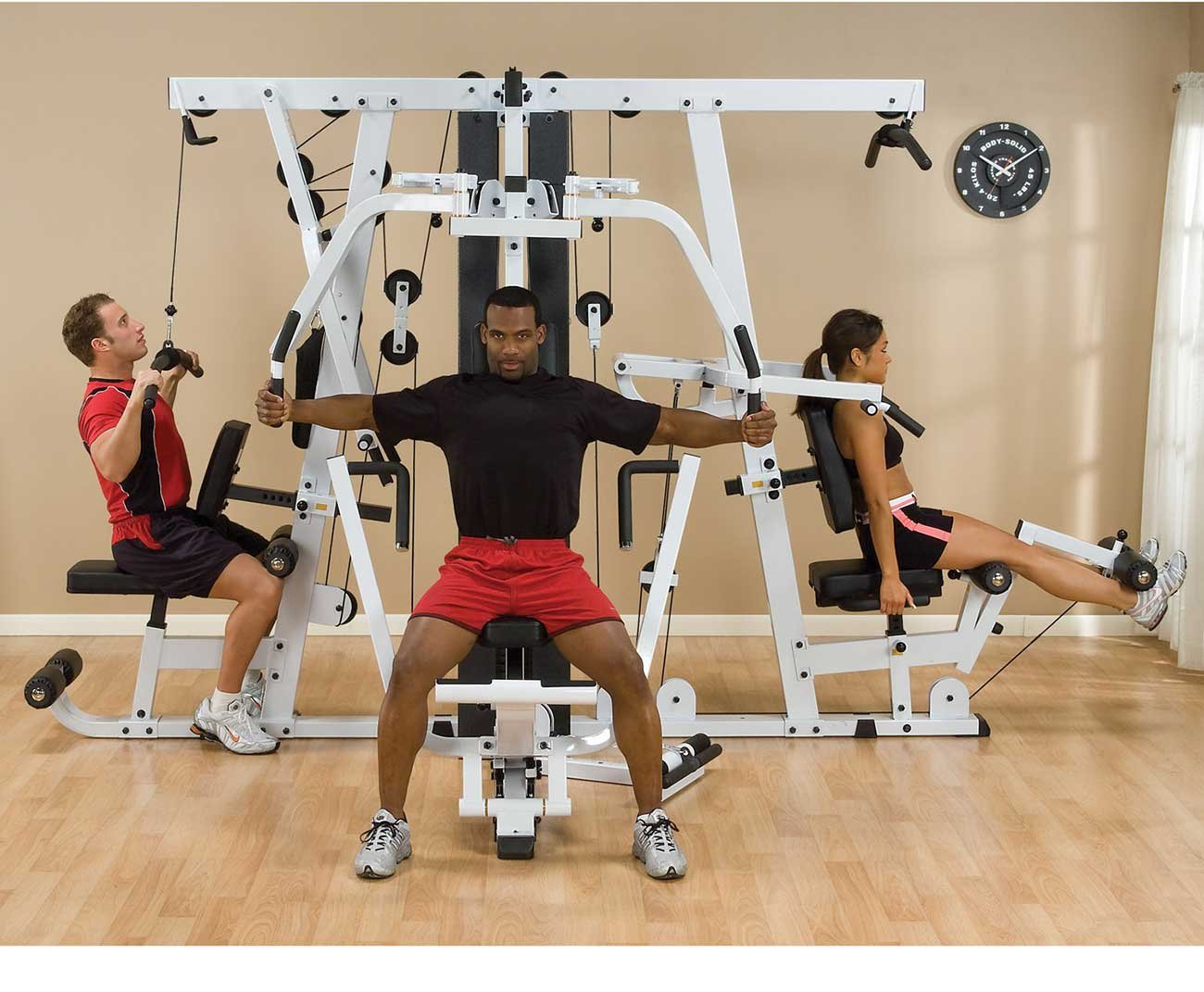 Body-Solid Selectorized Commercial Gym System