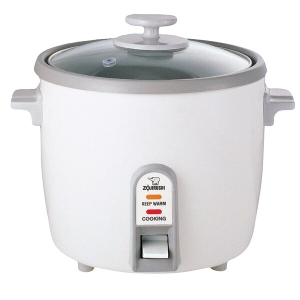 Zojirushi White Rice Cooker/ Steamer (3， 6， and 10 Cups)