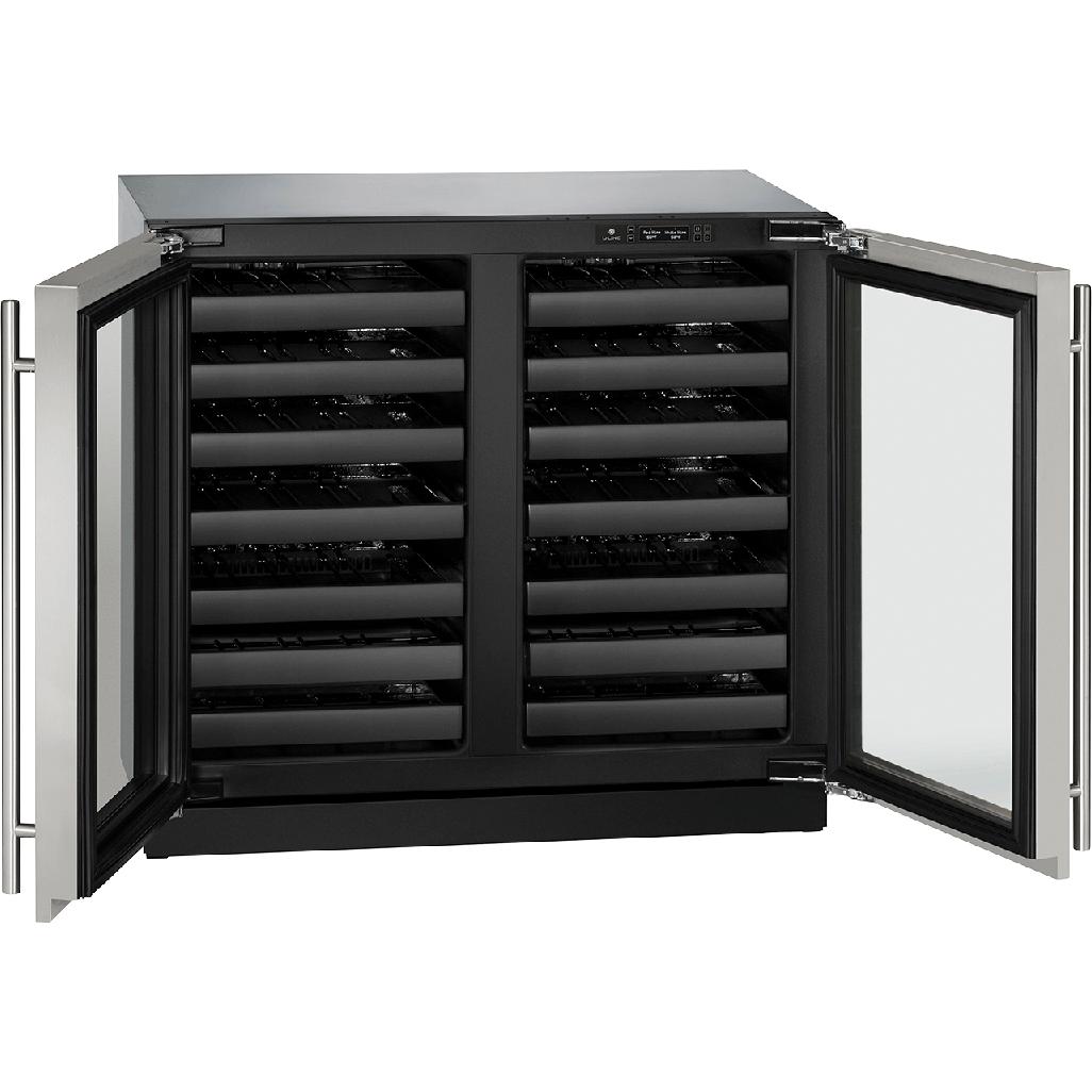 U-Line 7 cu. ft. 62-bottle Built-in Wine Cooler U-3036WCWCS-13B