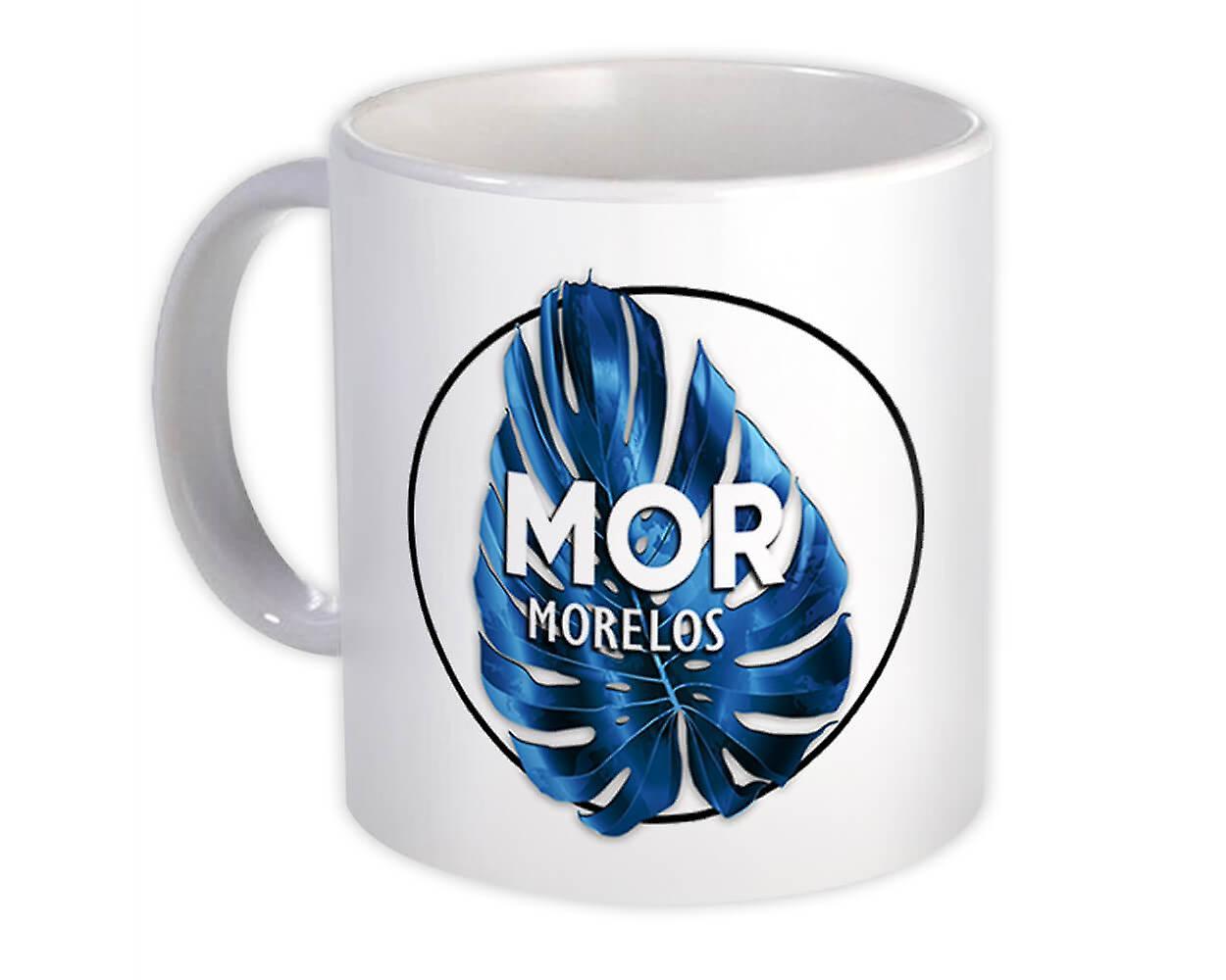 Gift Mug: MOR Morelos Mexico Blue