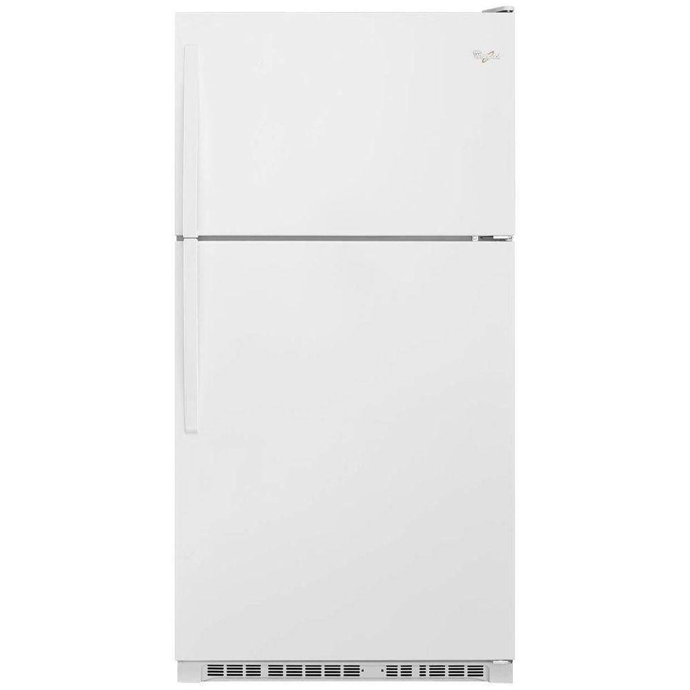 Whirlpool 20 cu. ft. Top Freezer Refrigerator in White WRT311FZDW