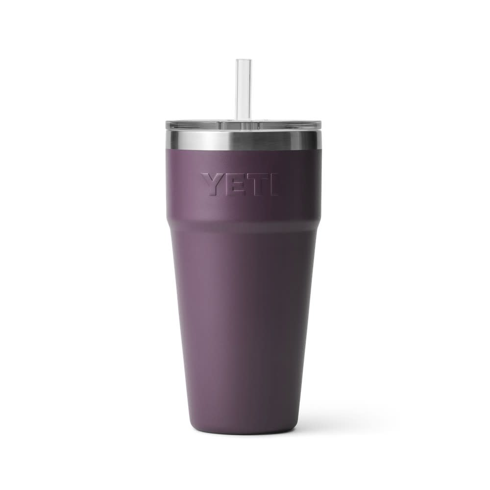 Yeti Rambler 26oz Stackable Cup with Straw Lid Nordic Purple