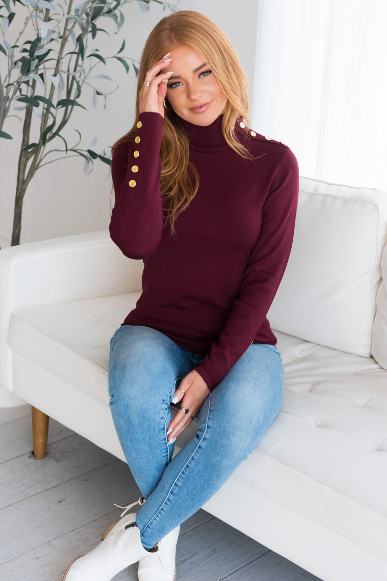 It's All In The Details Modest Sweater