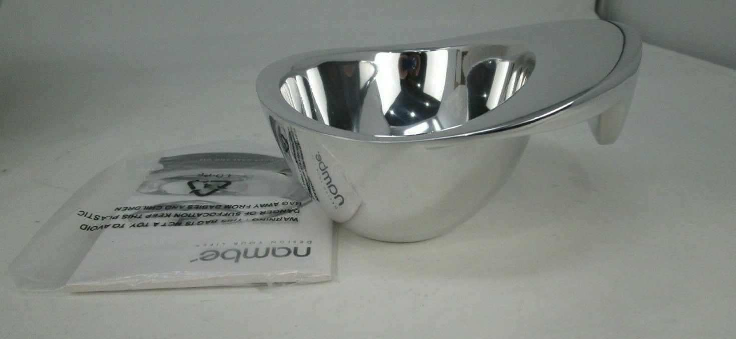 Nambe  Serveware Collection  Harmony Chip and Dip Bowl  Measures at 12