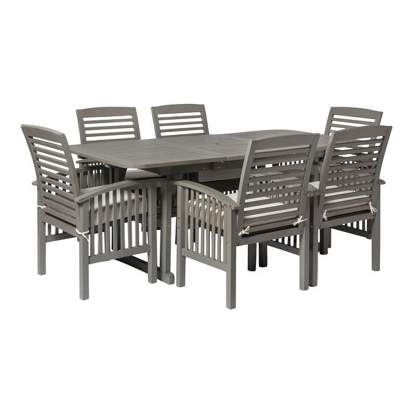 Middlebrook Surfside 7Piece Acacia Outdoor Extension Dining Set