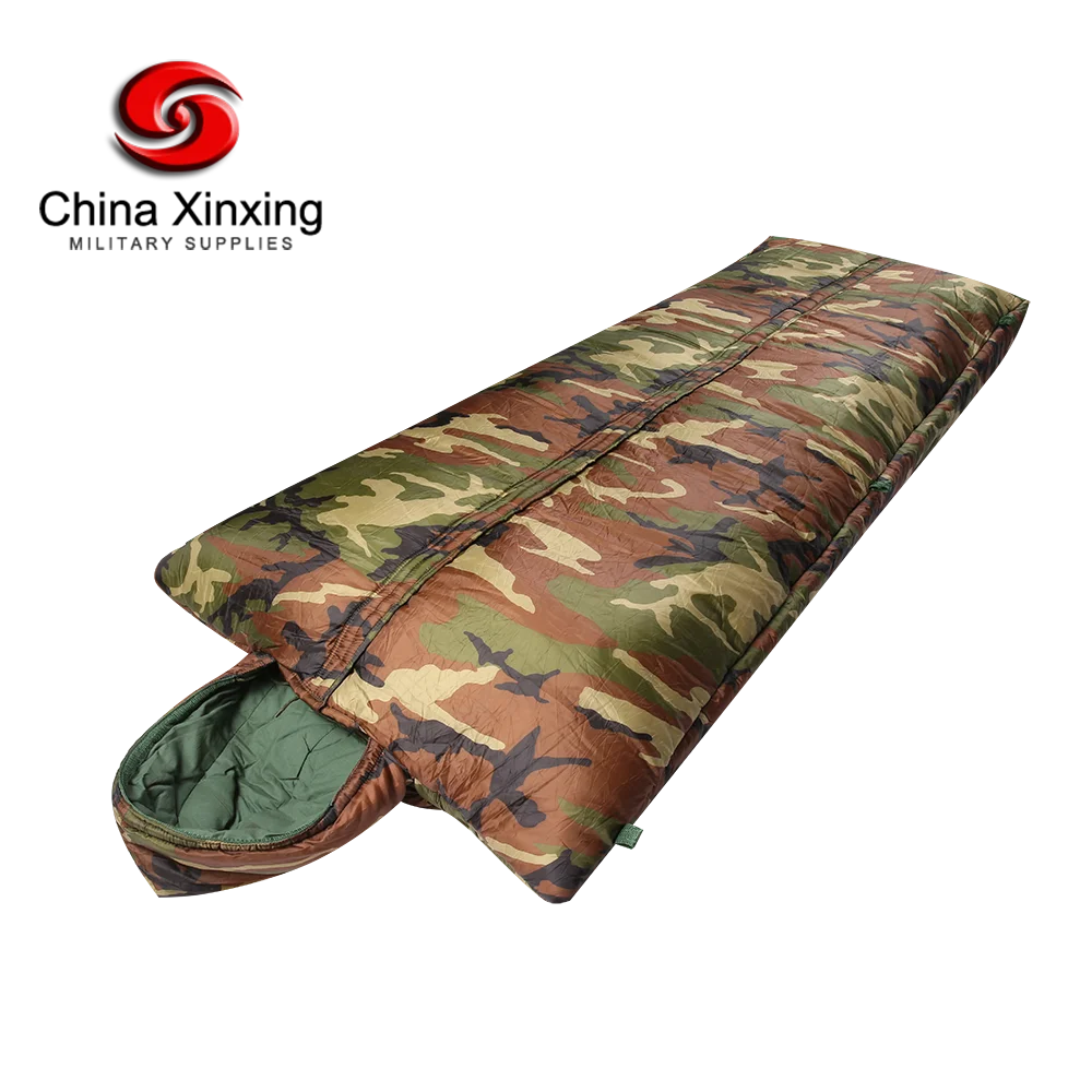 CHINA XINXING SB02 Woodland Camouflage Waterproof Winter Tactical Sleeping Bag for Traveling Hiking Camping