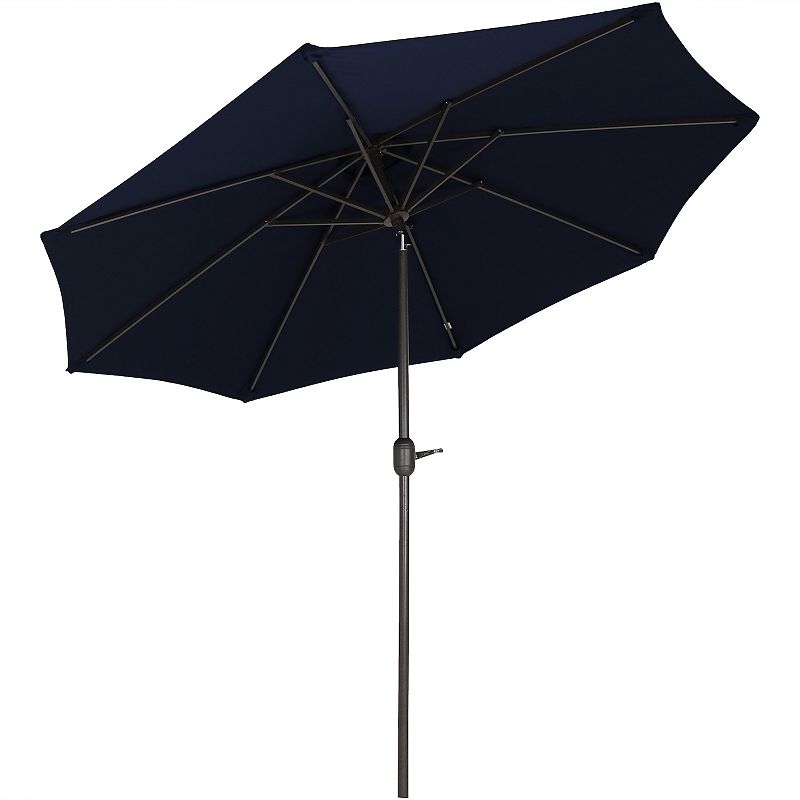 Sunnydaze 9' Sunbrella Patio Umbrella With Auto Tilt