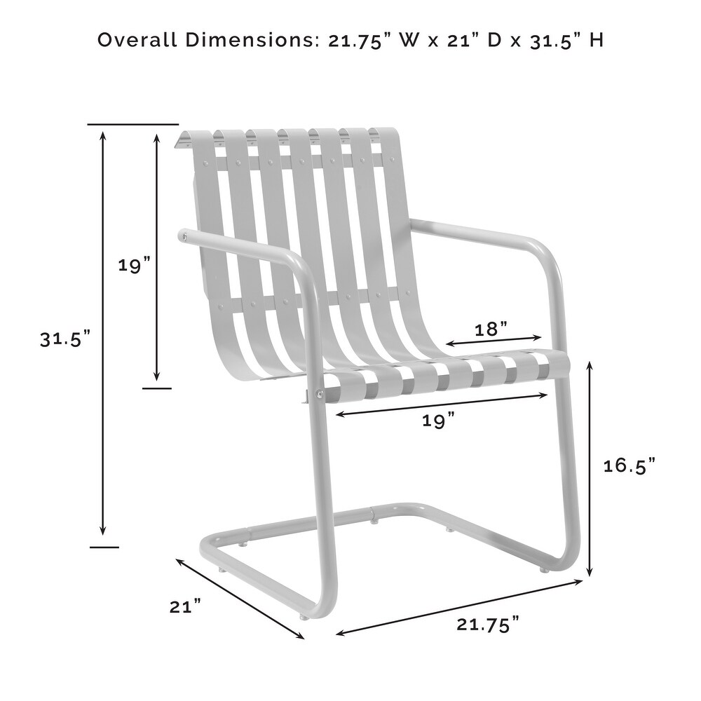 Gracie 5Pc Outdoor Metal Dining Set   93\