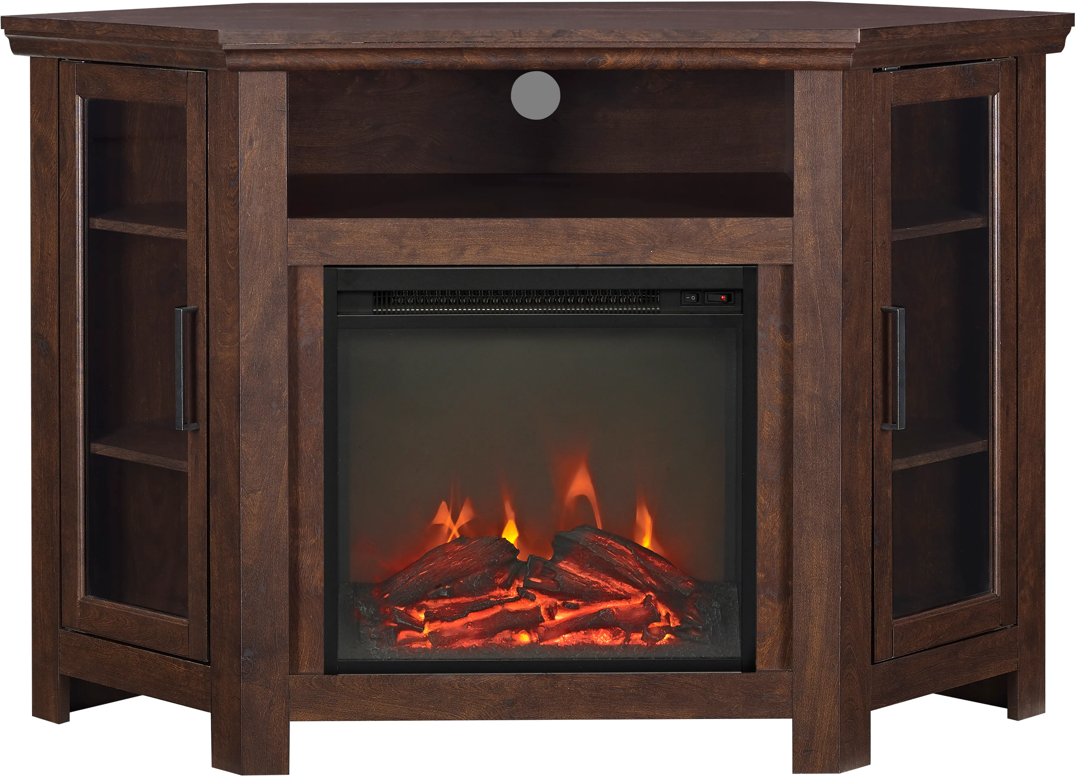 Corner 48 Inch Fireplace TV Stand - Walker Edison