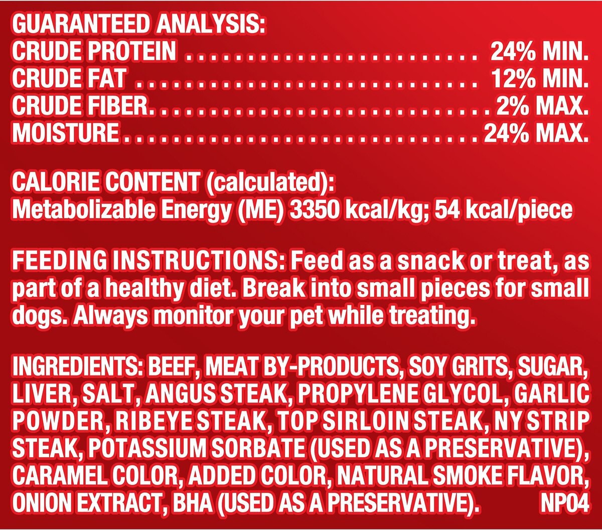 Pup-Peroni Triple Steak Flavor Dog Treats