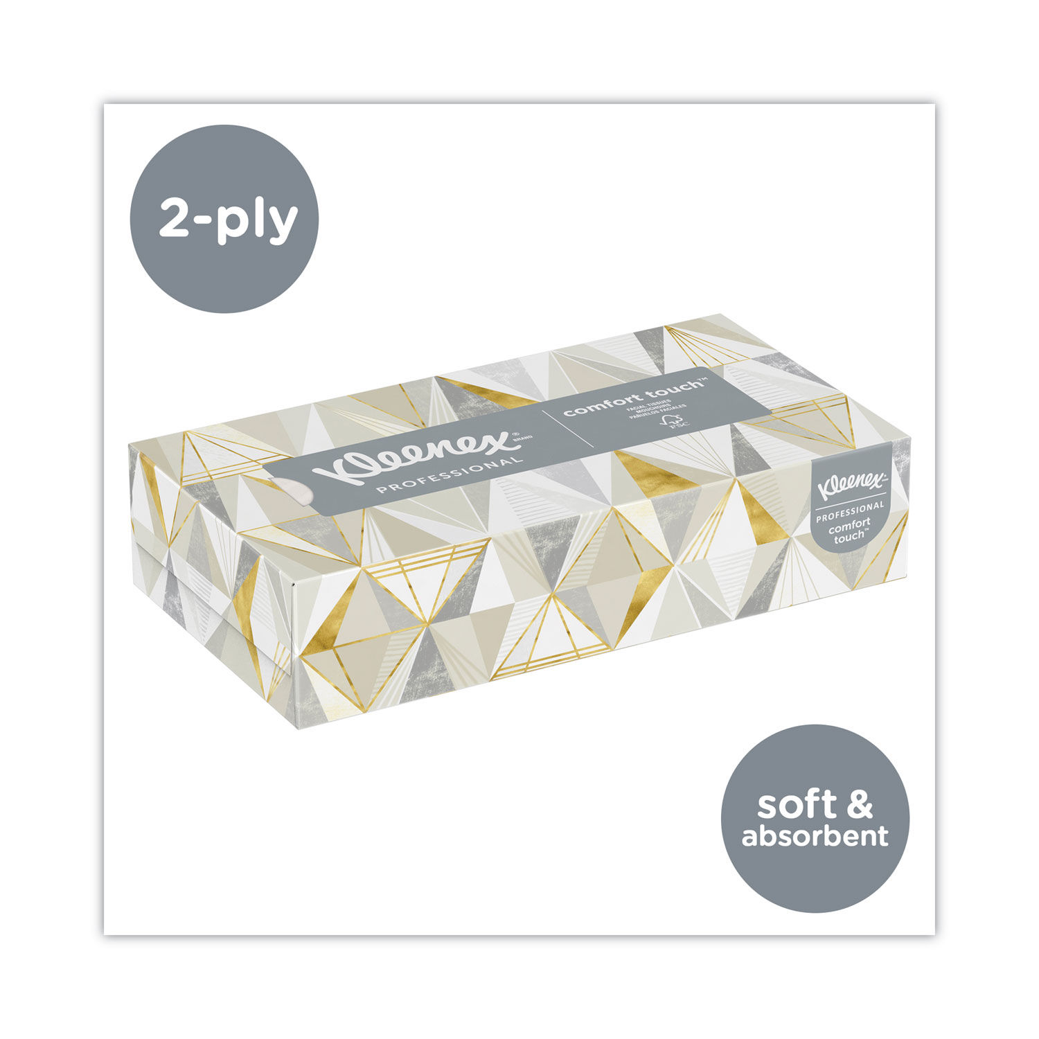 White Facial Tissue for Business by Kleenexandreg; KCC03076