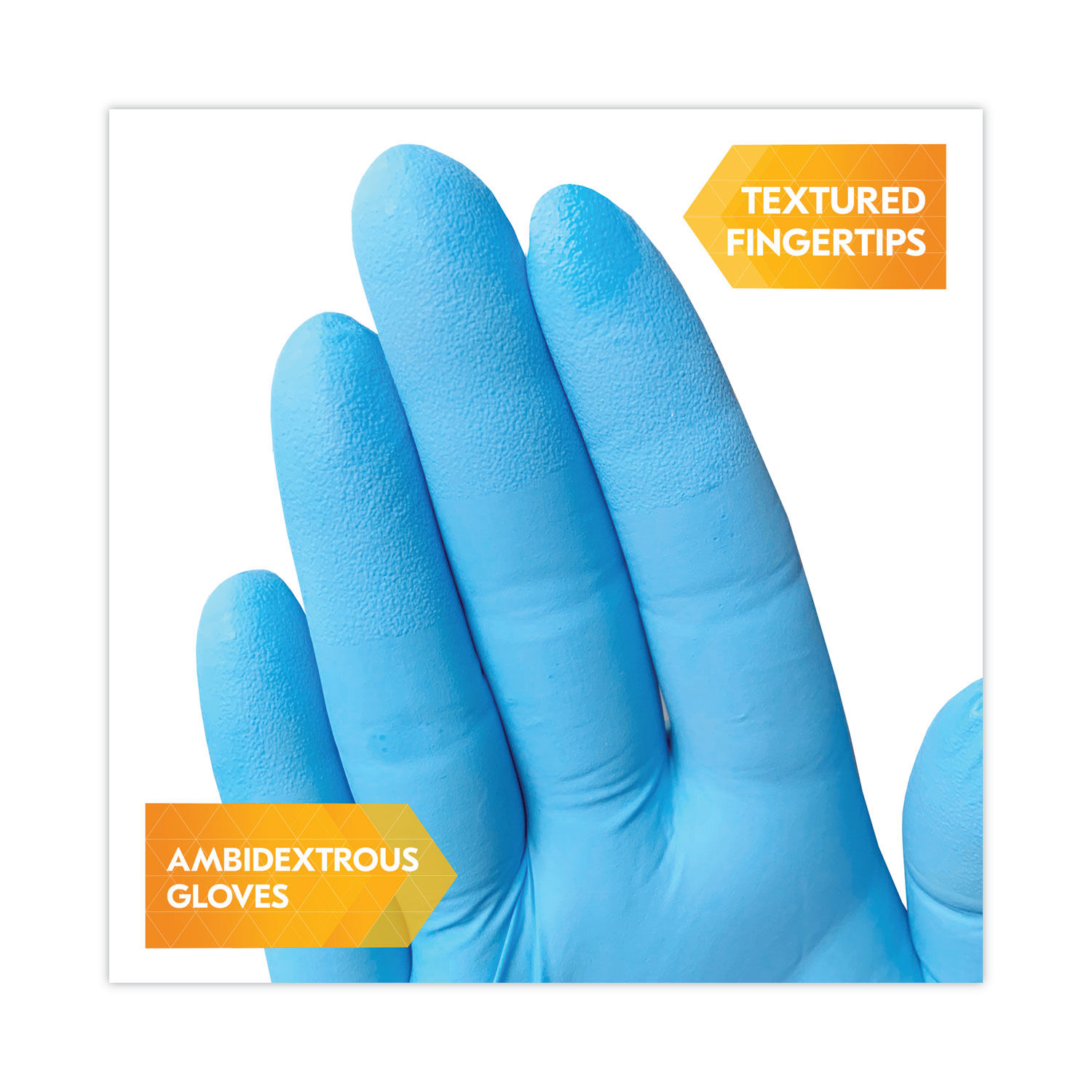 G10 Comfort Plus Blue Nitrile Gloves by KleenGuardandtrade; KCC54186CT