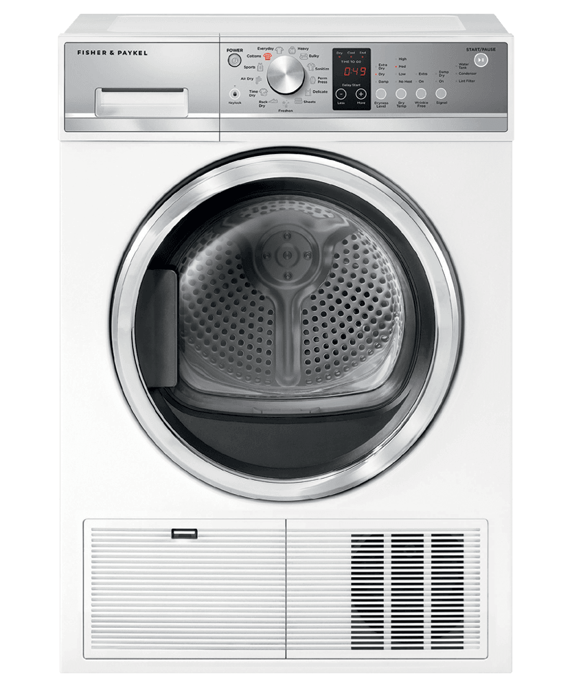 Fisher & Paykel DE4024P1 Condensing Dryer, 4.0 Cu Ft