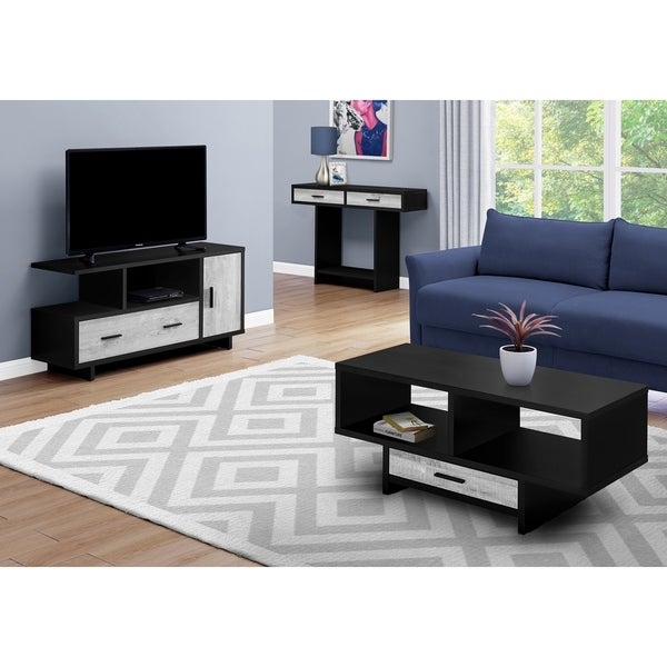 Coffee Table， Accent， Cocktail， Rectangular， Storage， Living Room， 42