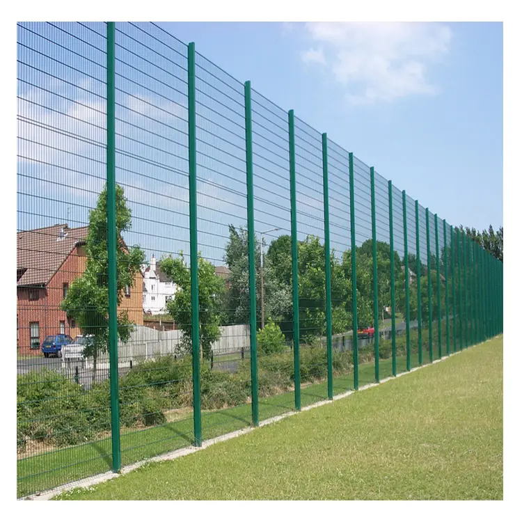 Factory Supply low price Eco friendly 2d double wire mesh fence