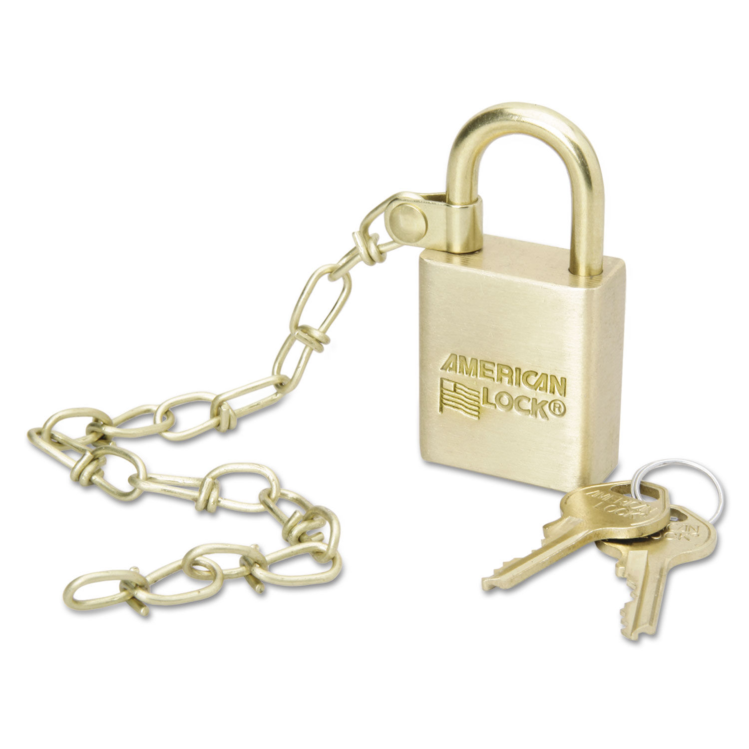 Padlock with Chain by AbilityOneandreg; NSN5881676