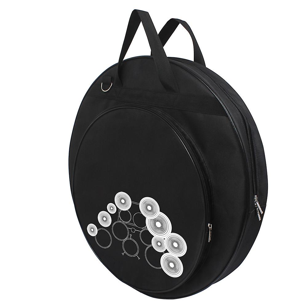 21-inch Cymbal Bag Packback Three Pockets With Removable Divider Shoulder Strap