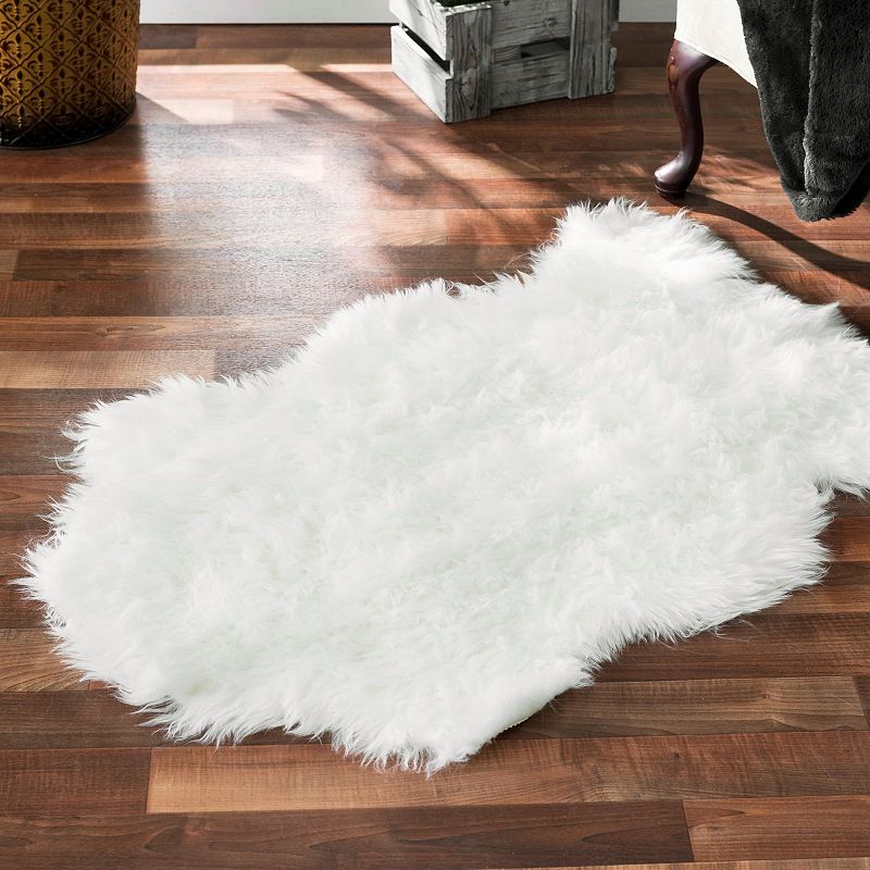 Walk on Me Faux Fur Super Soft Area Rug Made in France