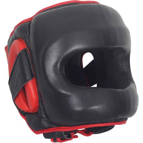 Ringside Deluxe Face Saver Boxing Headgear Large/XLarge Black