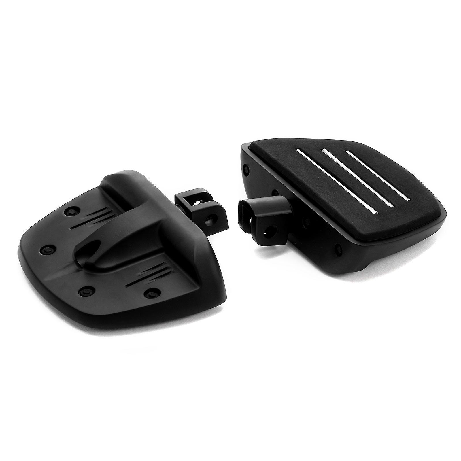 Black Mini Board Floorboards Footpegs Compatible with Honda ST1300 2003-2012 (Front Only)