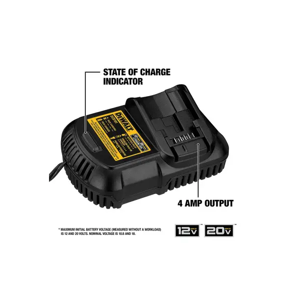 DEWALT 20V MAX 5.0Ah Battery/Charger Kit