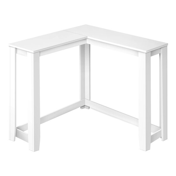 Accent Table， Console， Entryway， Narrow， Corner， Living Room， Bedroom， Laminate， Contemporary， Modern - 35.5