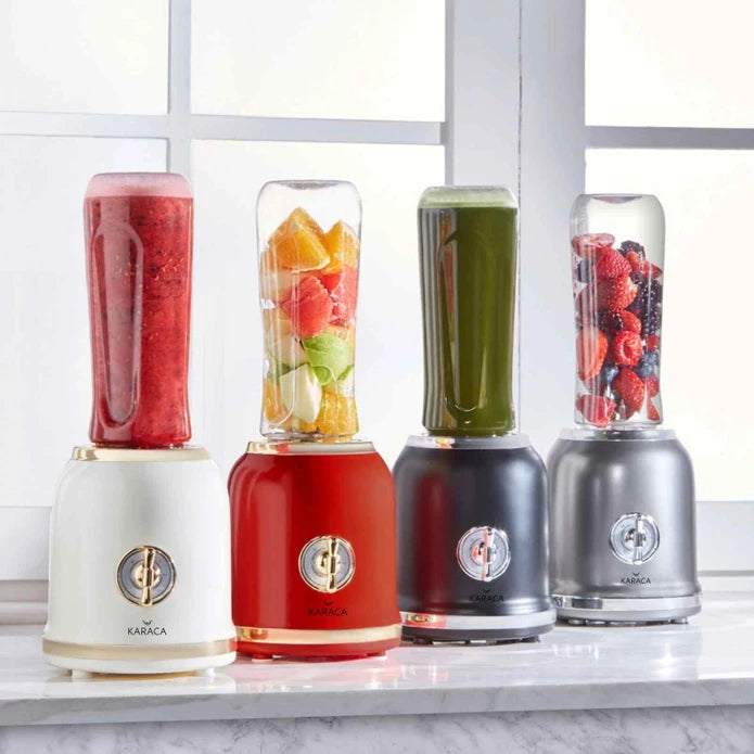 Karaca Retro Personal Personal Smoothie Blender Cream 153.03.06.2449