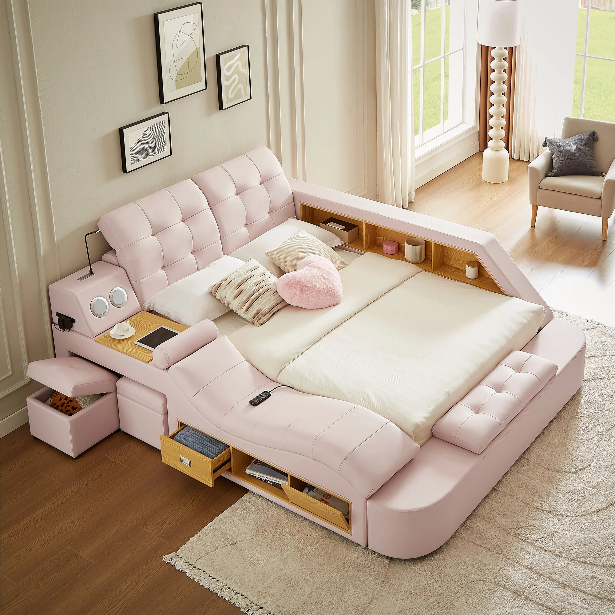 L9013 QUEEN BED/KING BED